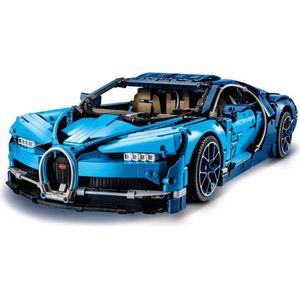 PC-Deals 3599 Stuks - Bugatti Chiron - Super Sportrace Auto - Bouwstenen - Set - Speelgoed Voor Kinderen - Cadeau - Stenen