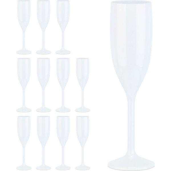 Champagneglazen - Plastic - Drinkglazen kopen | Lage prijs | beslist.nl