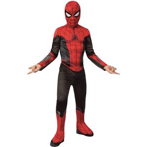 Rubies - Spiderman Kostuum - Spiderman Kostuum Kind - Rood, Zwart - Small / Medium - Carnavalskleding - Verkleedkleding