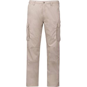 Broek Heren 60 NL (54 FR) Kariban Beige 100% Katoen