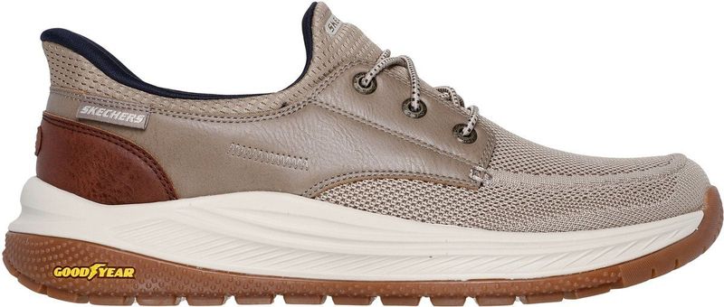 Skechers - Meroe - Instappers - Taupe - Suède
