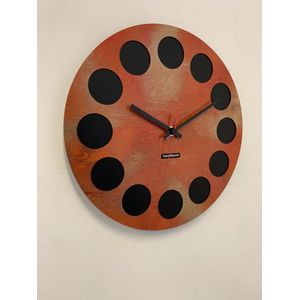 MOSACLOCK RED LABEL Wandklok Modern Industrieel Design