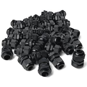 Kabelwartels met Trekontlasting voor Bedrading - 20-pack Nylon Grip Connectoren