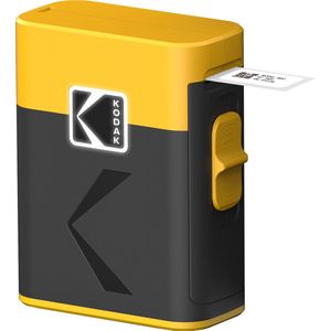 KODAK Memo Label ERA M50 – Imprimante d'Étiquettes Sans Fil, Bluetooth, iOS/Android, Thermique Sans Encre, Étiquettes 1,2-2 Pouces, Portable - Jaune