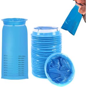 Vomit Bags Disposable Barf Bags met Unieke Kenmerken - 20-Pack Perfect Voor Taxis - Auto Dienstverleners