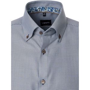 Venti Overhemd Met Motief Button Down Boord Modern Fit - XL