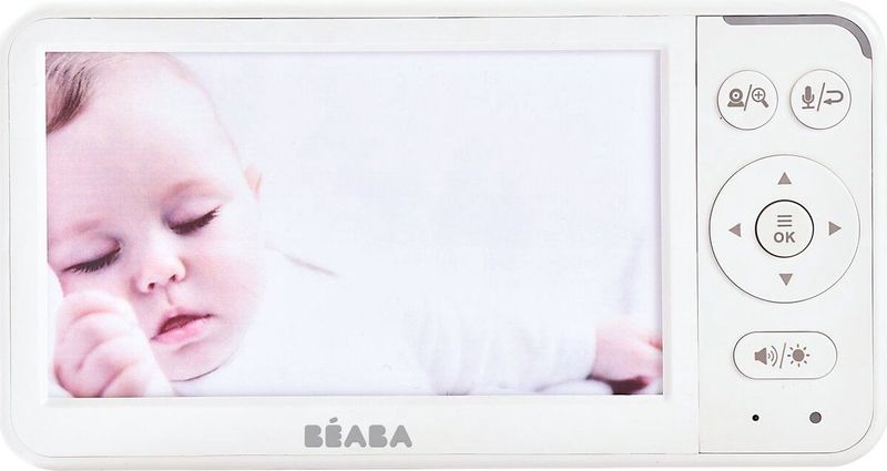 BEABA - Zen Plus 2 - Video Babyfoon - Wit - 5 inch Scherm