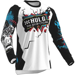 Heren Fietsshirt met Lange Mouwen voor Mountainbike en Off-road Sporten