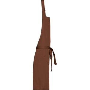 Schort/Tuniek/Werkblouse Unisex One Size Kariban Cacao 100% Katoen