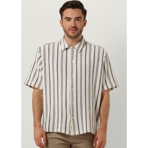 Woodbird Wbsunny Knipe Shirt Overhemden Heren - Gebroken wit - Maat M