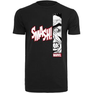 Merchcode The Hulk - Angry Hulk Heren T-shirt - Zwart