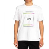 Billabong - Tucked - T-shirt - Wit - Korte Mouwen - Heren