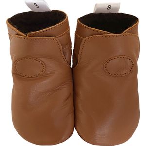 BabySteps winterlaarsjes Effen Caramel bruin maat 24/25