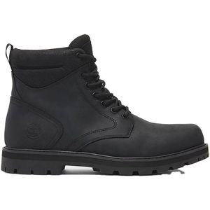Timberland - Britton Road - Enkellaarsjes - Waterdicht - Zwart - Leder