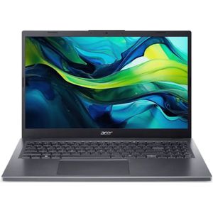 Acer Aspire 15 A15-51M-59B6 Laptop 15.6"""" Full HD, Intel Core Ultra 5 120U, 16GB SDRAM, 512GB SSD, Windows 11 Home grijs