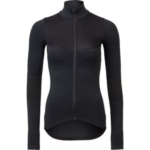 AGU Seamless Fietsshirt Lange Mouwen Premium Dames - Black - XS