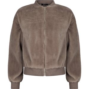 Ydence - Bomberjacket Bessie - Taupe - maat XS