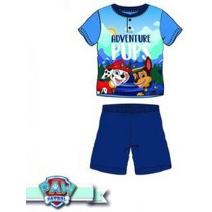 Paw patrol shortama - jongens - pyjama paw patrol met knoopjes