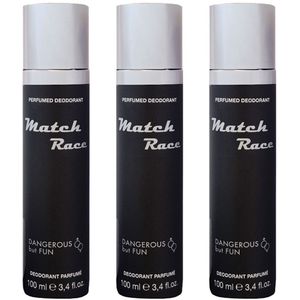 Match Race by Alyssa Ashley deodorant spray 100 ml (3-pack)