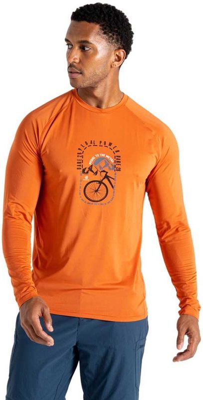 Dare2b - Tech II - T-shirt - Oranje - Lange Mouwen
