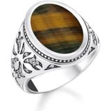 Thomas Sabo - TR2454-950-1 - Ring - Unisex - 925er Zilver - Tijgeroog