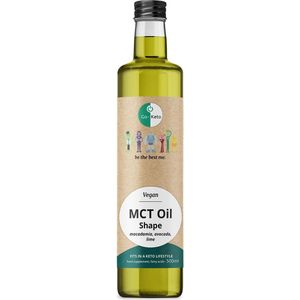 MCT Olie Keto Shape Macadamia Avocado Lime Go-Keto 500ml