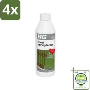 HG Roestverwijderaar 500 ml - Voordeelverpakking - 4 stuks - Roestverwijderaar - Roest verwijderen