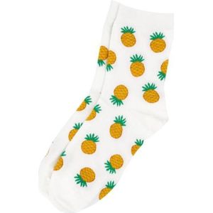 Binkie Socks Box | 2 paar Dames Sokken | Binkie Socks Ananas en Avocado Sokken | Maat 39-42