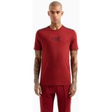 EA7 Emporio Armani - 6DPT10-PJTMZ - T-shirt - Rood - Korte Mouwen