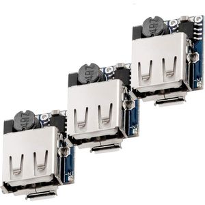 AZDelivery 3 x Power Bank Module Charge Controller TP5400 Micro USB en USB connector inclusief E-Book!