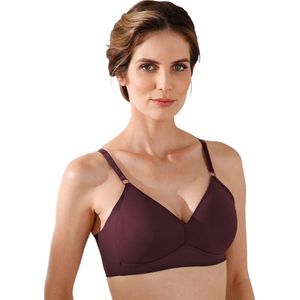 Naturana t-shirt Side smoother bh 95C - Burgundy