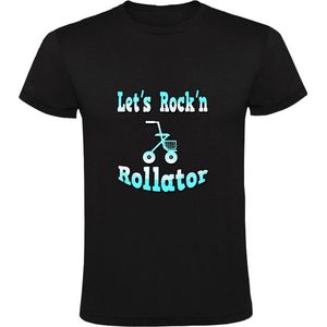 Let's rock'n rollator Heren T-shirt | rock | feest | muziek | band