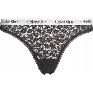Calvin Klein dames Brazilian (1-pack) - Brazilian slip - zwart - Maat: XL
