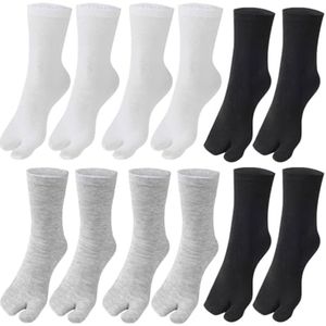Teensokken voor heren - 6 paar grijs, ademend en comfortabel