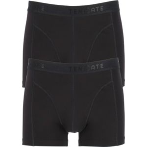 Ten Cate 2-Pack Basics Heren Shorty - 32321 - Comfortabele Heren boxershorts - Heren onderbroeken - Zwart, donkerblauw, grijs - XXXL