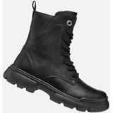 Geox - Junette - Veterboots - Beige - Met Zij-elastiek