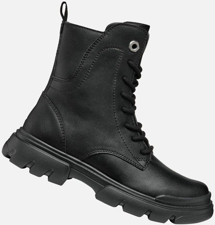 Geox - Junette - Veterboots - Beige - Met Zij-elastiek