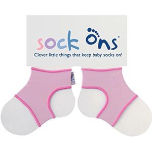 Sokkenhouders voor Babysokken - Babyroze, Unisex, 6-12 Maanden