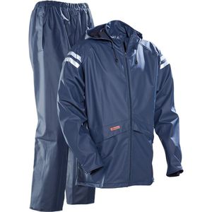 Jobman 6535 Rainsuit 65653558 - Navy - XS