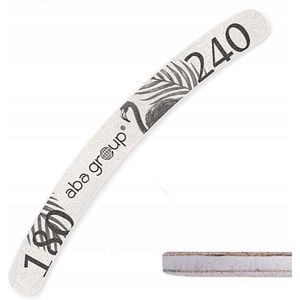 Professionele Nagelvijl Banaan 180/240 - Dubbelzijdig Slim