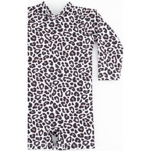 Little koekies - UV swimsuit - 3-6 maanden - waterpret -zwempak - UV bescherming - leopard - panterprint