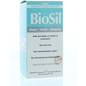 BioSil - Silicium Huid Haar Nagels - 60Ca