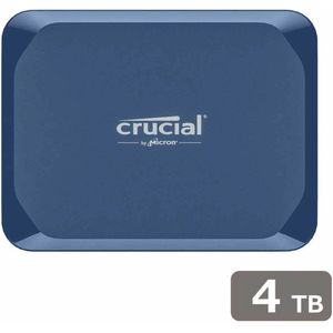 Crucial - X10 Portable - Externe SSD - Blauw - 4 TB