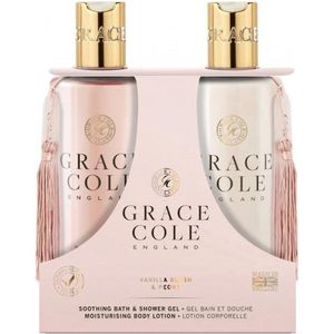 Grace Cole - Vanilla Blush & Peony - Lichaamsverzorgingsset - 600 ml