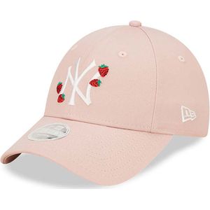 New York Yankees Womens Strawberry Pink 9FORTY Adjustable Cap