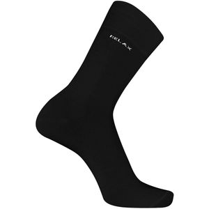 Pierre Cardin Relax Diabetes Sokken - Anti-Press - Medische Sokken - Naadloos - Dames en Heren - Comfortsokken van Zacht Katoen - Zonder Knellende Boord - Zwart - Maat 35-41