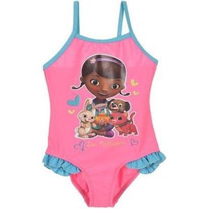 De Speelgoeddokter badpak maat 98 roze