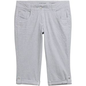 TOM TAILOR Damesbroek, 35456 - Delicate Navy White Streep, 36