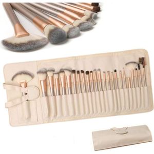 Make up Kwasten set met 24 delig - Brush set - Oogschaduw - Poeder Kwast - Brush - Make up - Cosmetica - Make up kwast