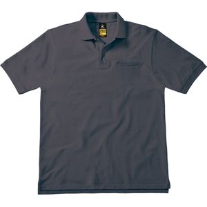 B&C Energy Pro Polo Shirt CGPUC11 - Dark Grey - 4XL